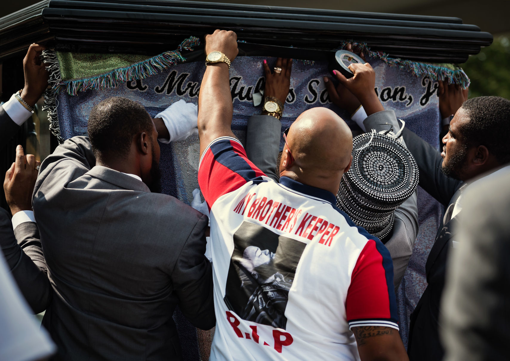 Julius Juice Sampson Jr Funeral